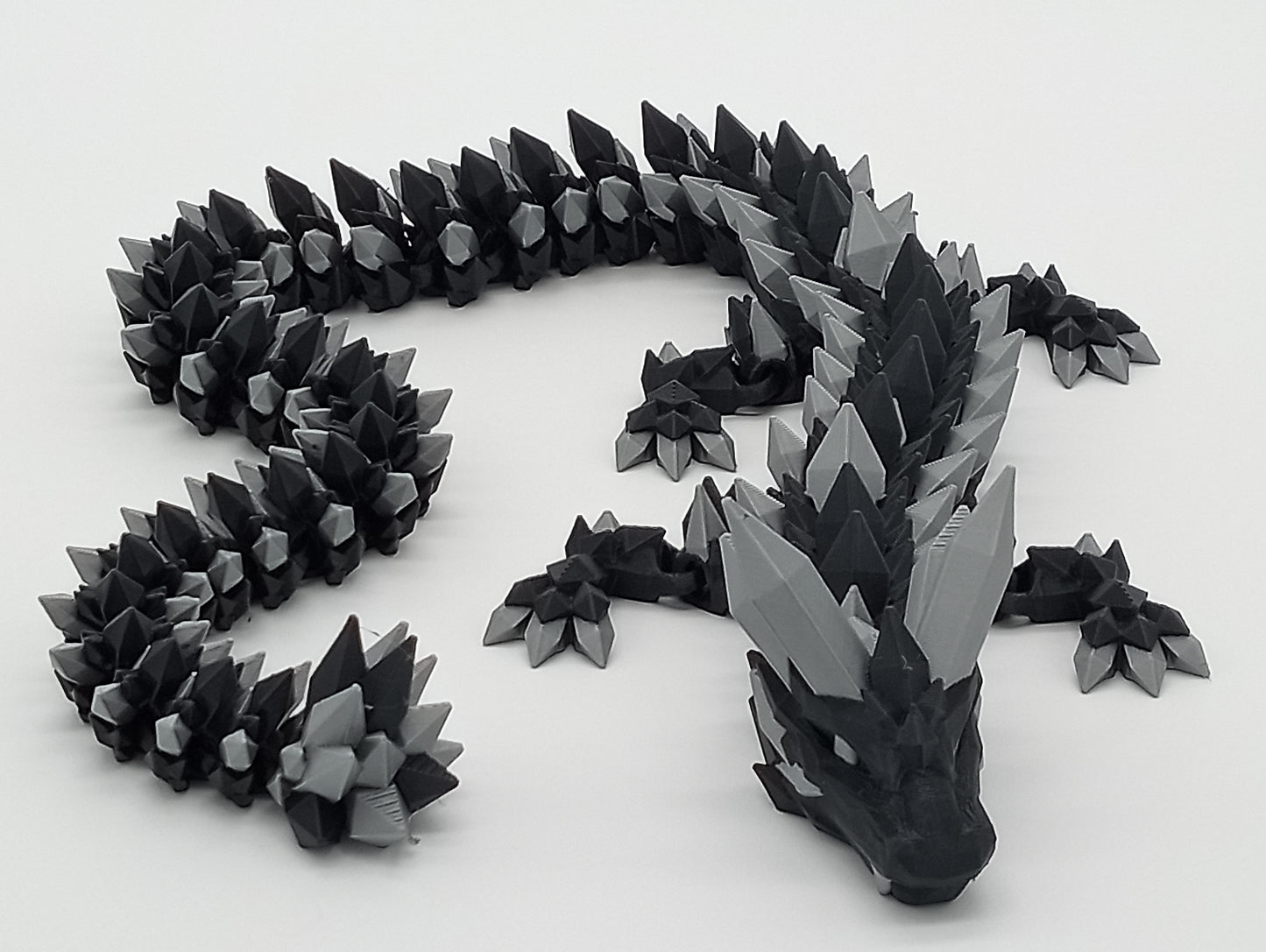 Crystal Dragon – 27" Long 2025 Version Articulated Fantasy Dragon