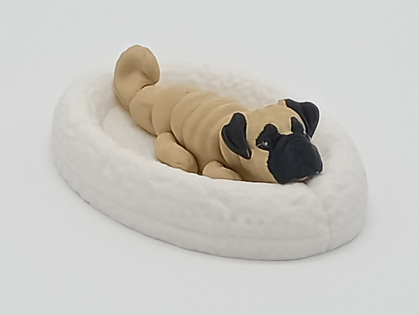 πΆ Baby Flexi Dogs with Bed β 3D Printed Articulated Puppies