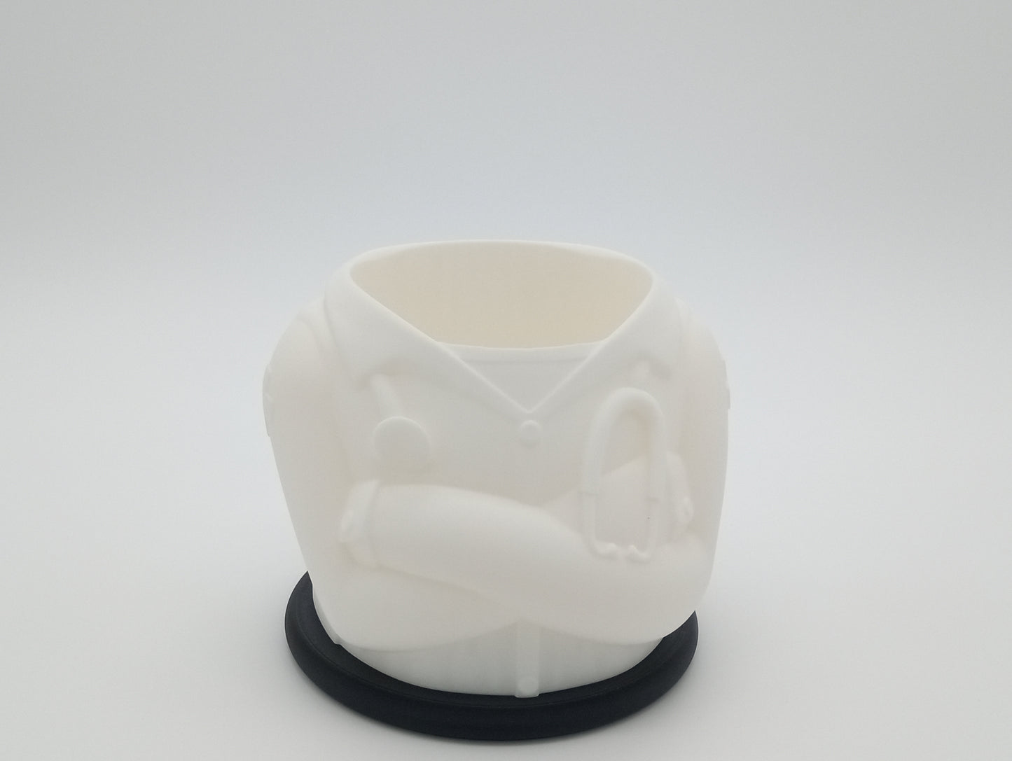 Doctor Planter – 3D Printed Medical-Themed Pot in 2 Sizes