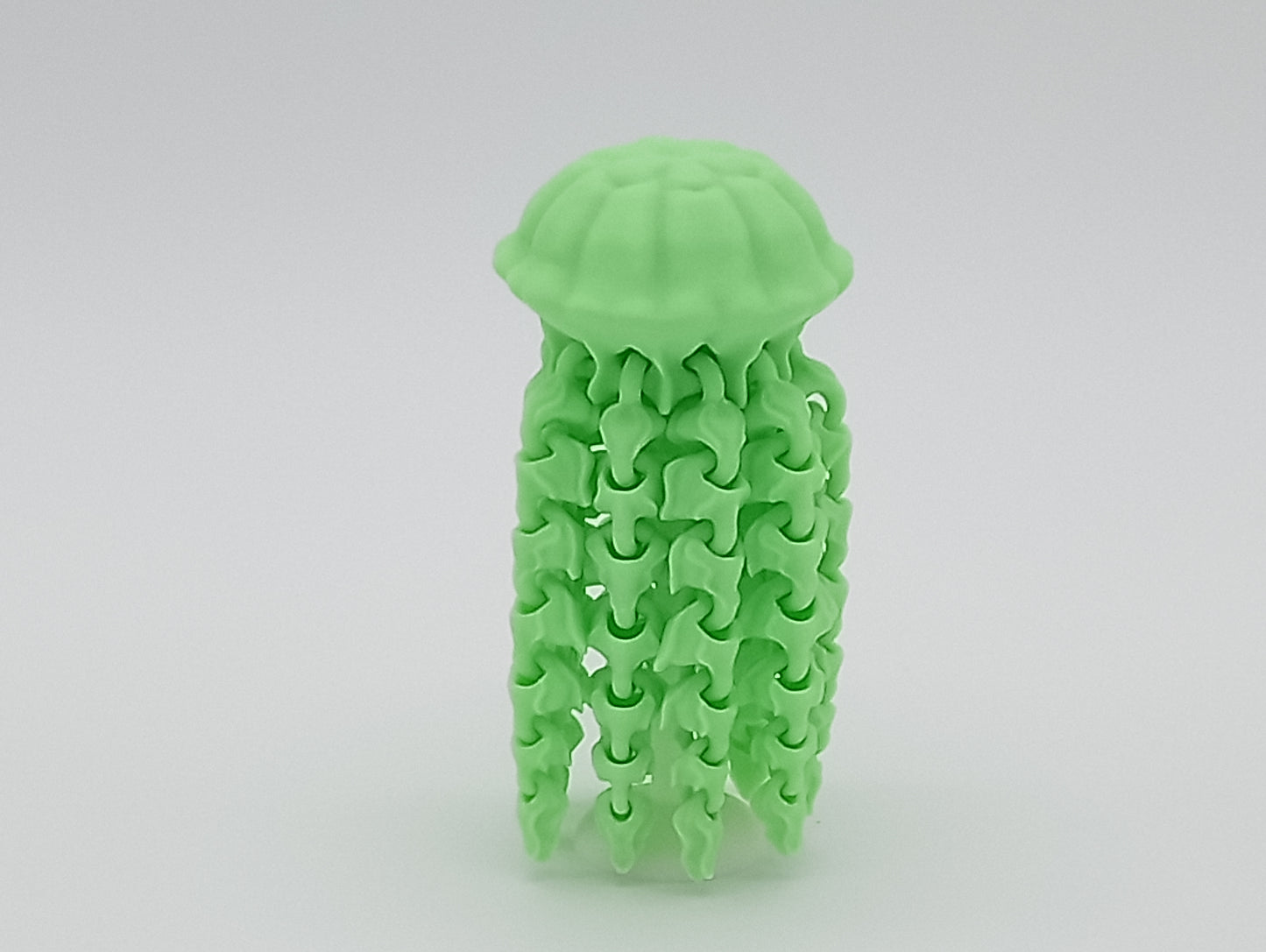 Flexi Glow-in-the-Dark Jellyfish – Articulated Ocean Companion (5")