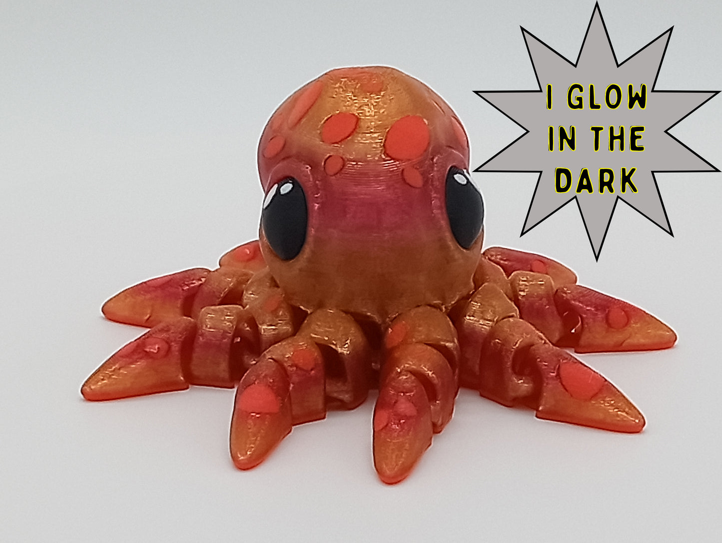 Tiny Octopus β Articulated 3D Printed Desk Pet