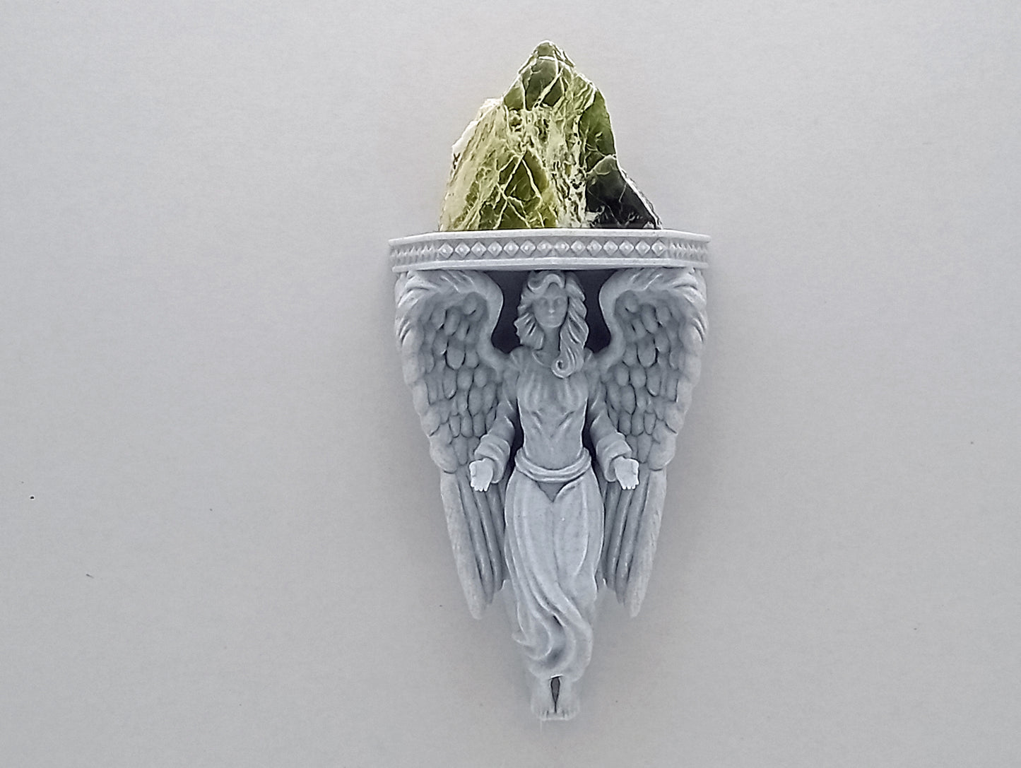 👼 Angel Wall Shelf – Female Angel with Wings
