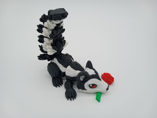 Tiny Skunk PepeLePew – Articulated 7” Fidget Toy