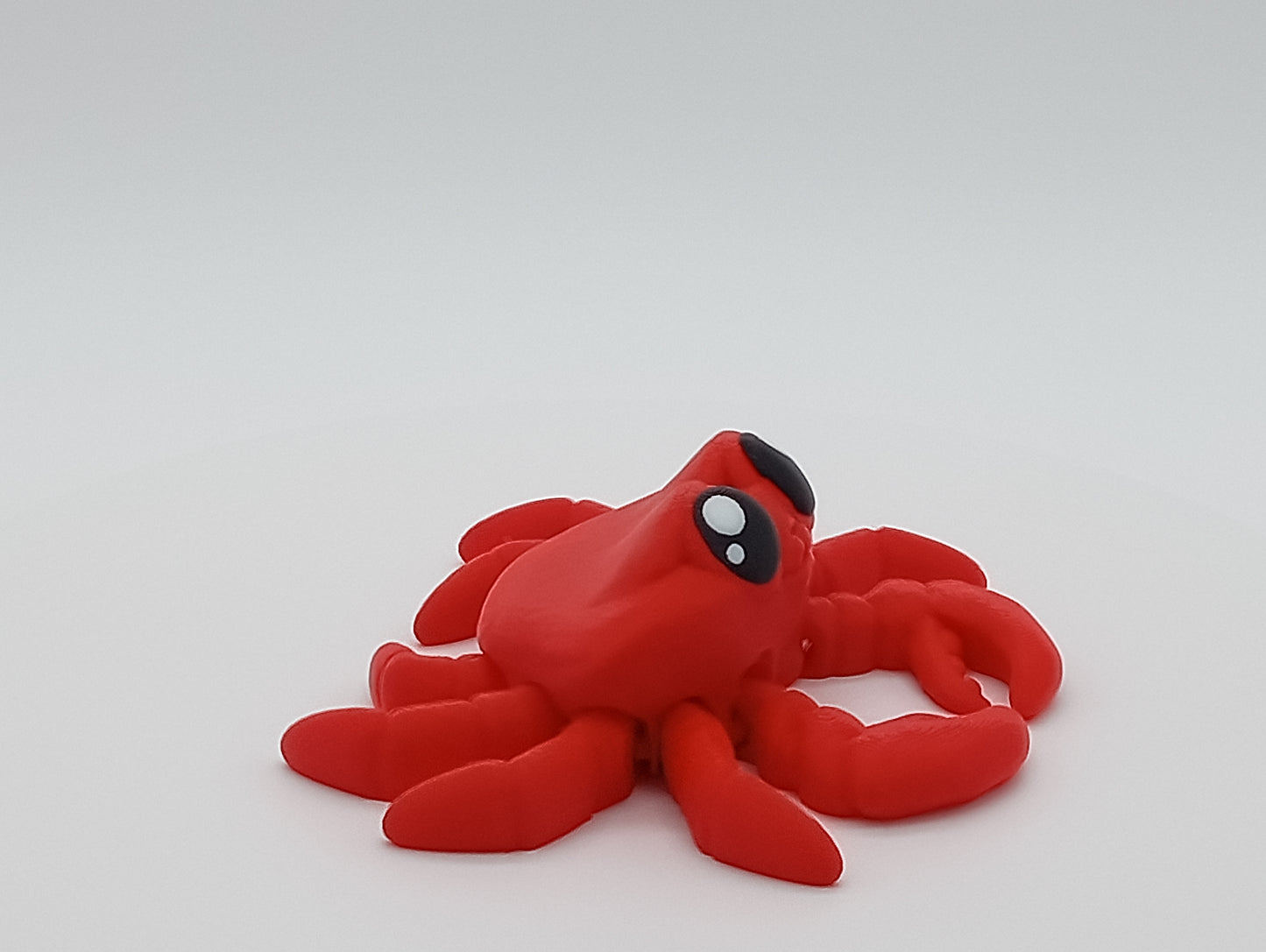 Tiny Articulated Crab | 6" Poseable Ocean Critter