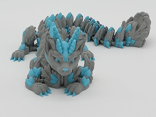Cat Dragon – 3D Printed Articulated Fantasy Model