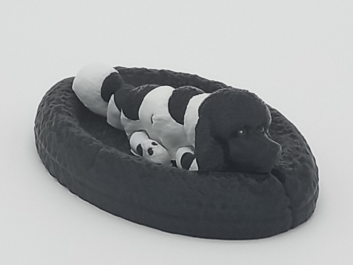 🐶 Baby Flexi Dogs with Bed – 3D Printed Articulated Puppies
