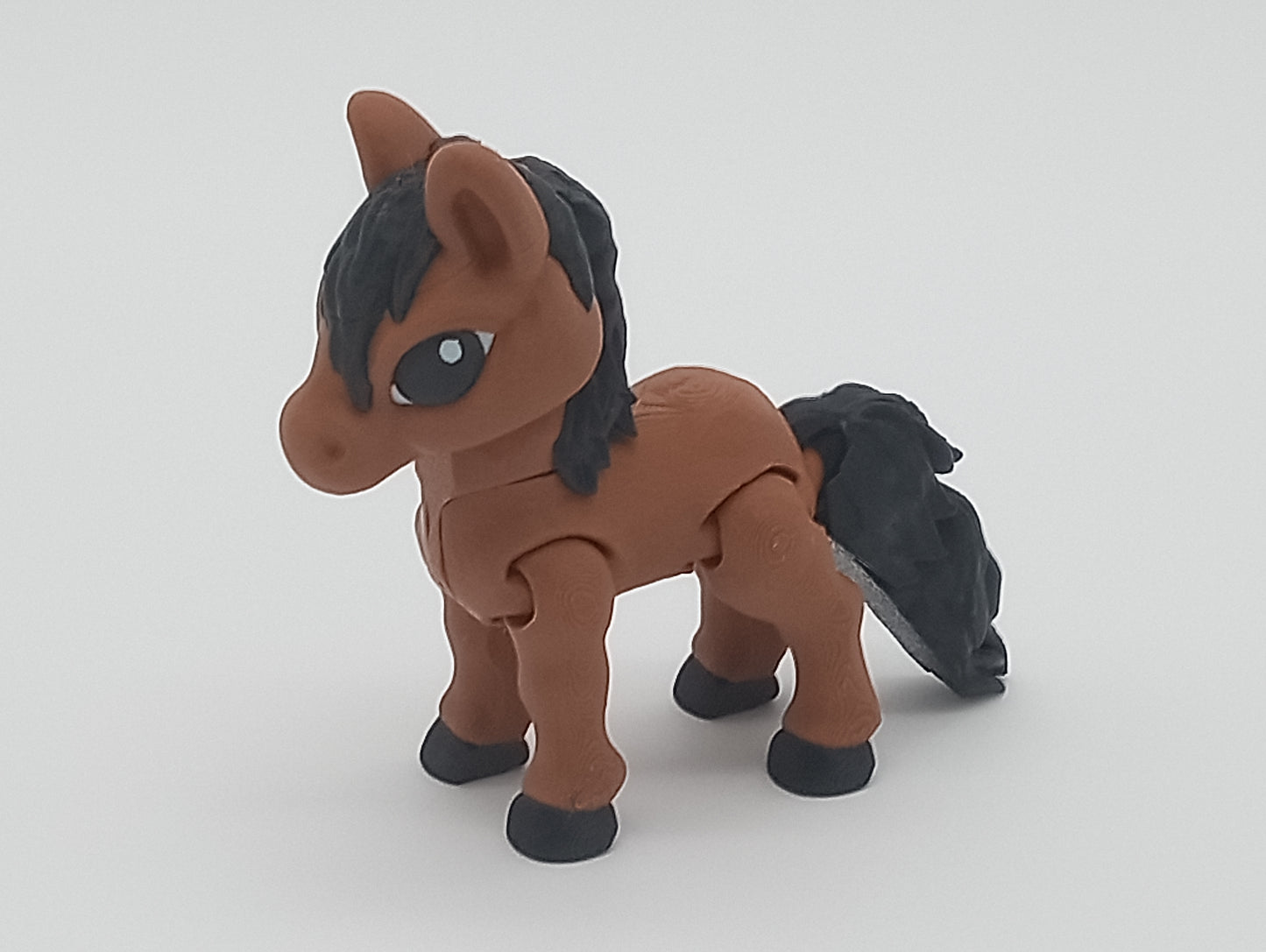 🐎 Tiny Horse – Articulated Appaloosa 3D Printed Figurine