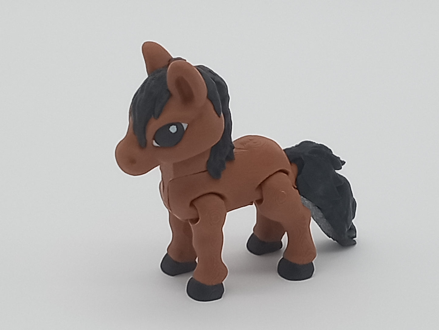 🐎 Tiny Horse – Articulated Appaloosa 3D Printed Figurine