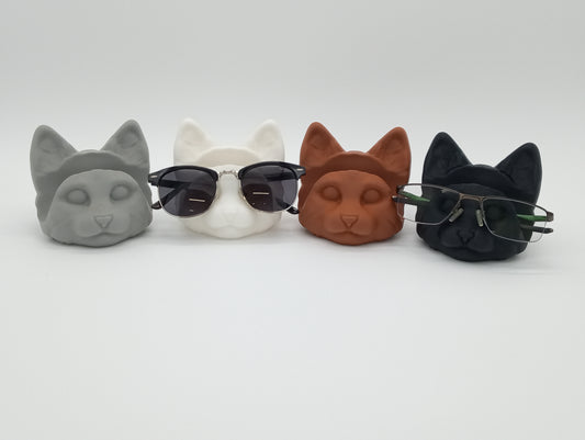 🐾 Cat Glasses Holder – Adorably Functional Feline Friend!