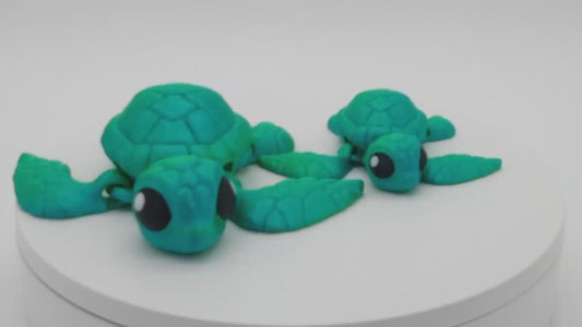 Articulated Sea Turtle | Small 4.5” or Large 7”